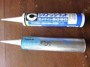 DIY用1液タイプのコーキング剤